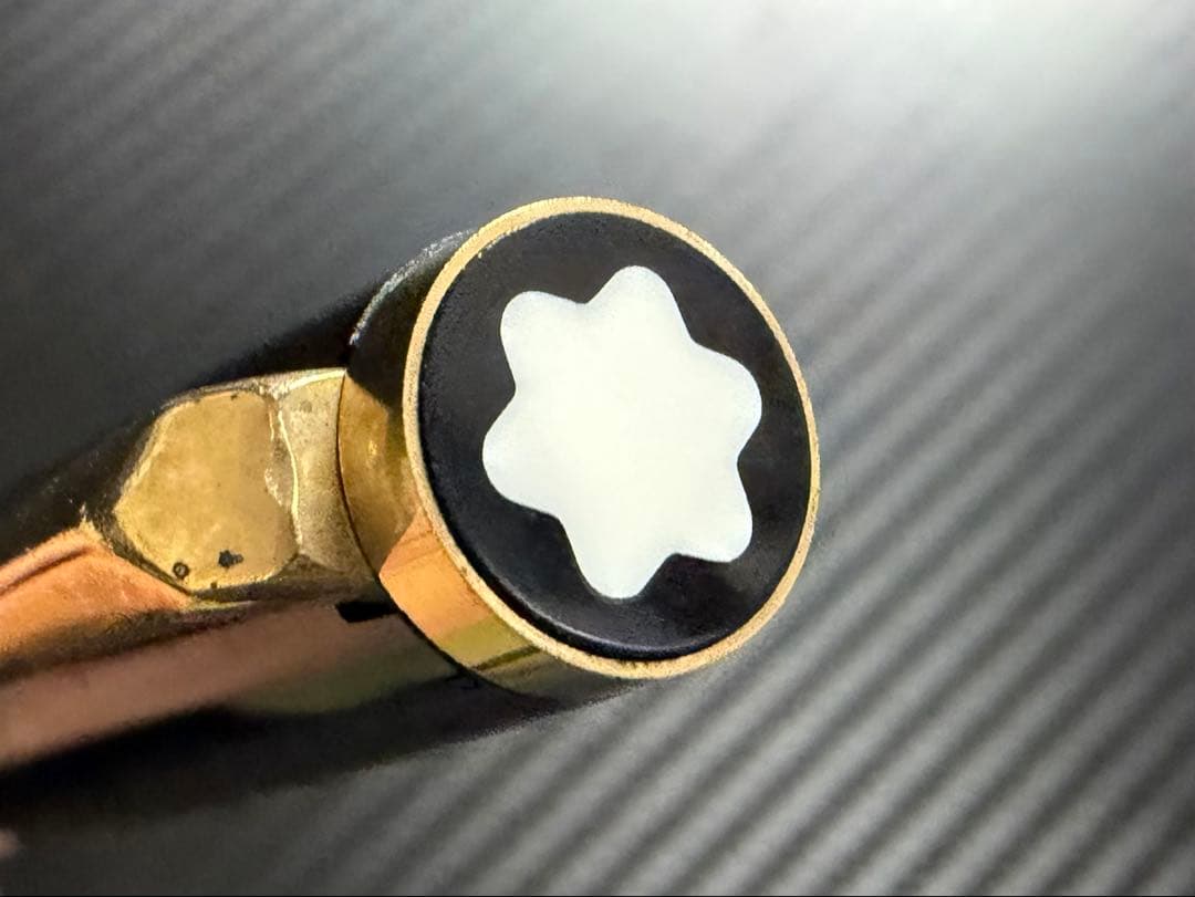 極美品 モンブラン No.221 ブラック EF 極細字 万年筆 - メルカリ