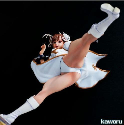 コトブキヤ ストリートファイター 春麗 生足 2次元 リペイント　フィギュア