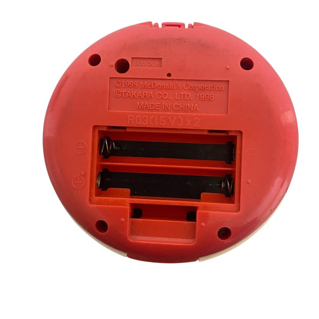 【希少品】おしごとチャレンジコンパクト　マクドナルド　レトロ