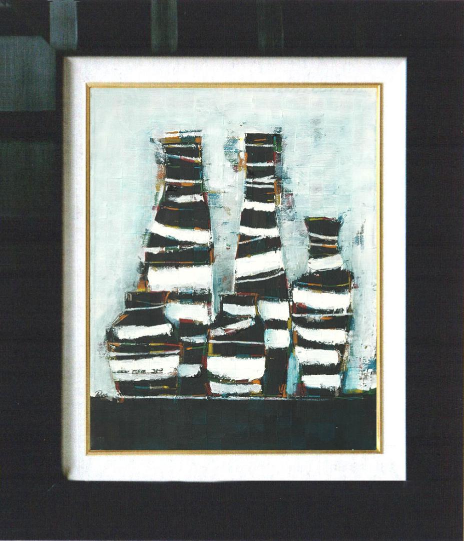 油絵 菅家令子 絵 絵画インテリア 額付(黒) uF6-063104 静物 花瓶 油絵 菅家令子 絵 絵画インテリア 額付(黒) uF6-010911 人物 女性