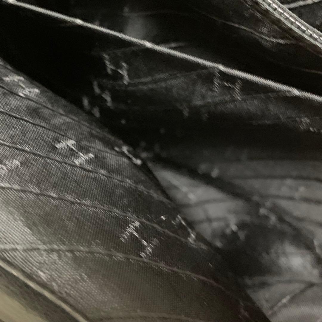 濱野 HAMANO ハマノ 天然石 ラムレザー ハンドバッグ ブラック 高級