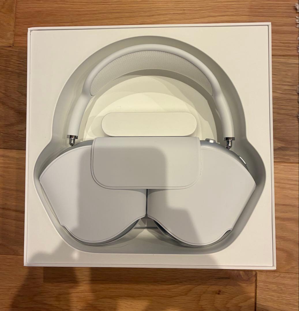 Apple AirPods Max シルバー 動作チェックの1回だけ使用