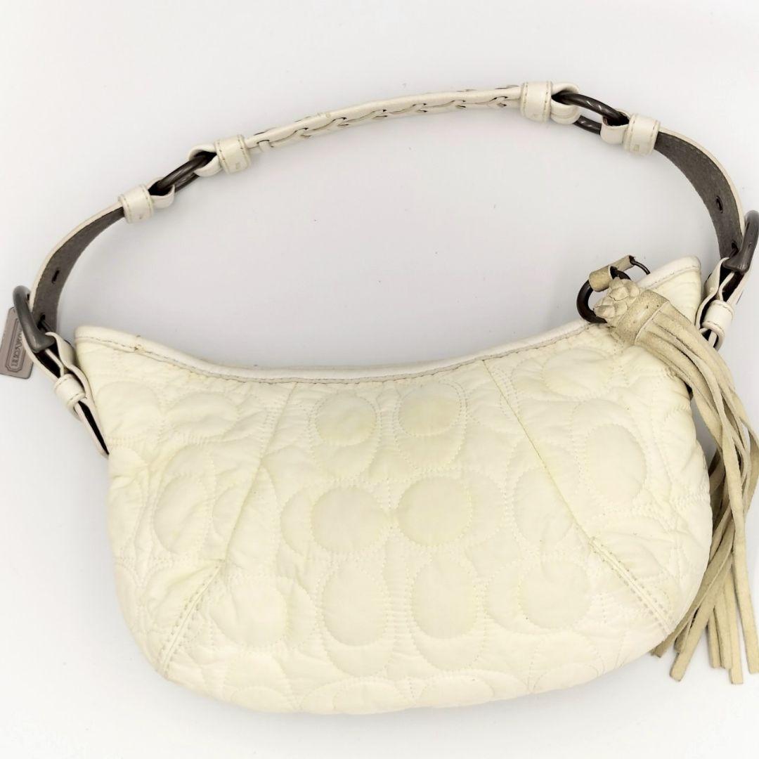 Y2K COACH　 コーチ　ワンショルダー　バッグ　白