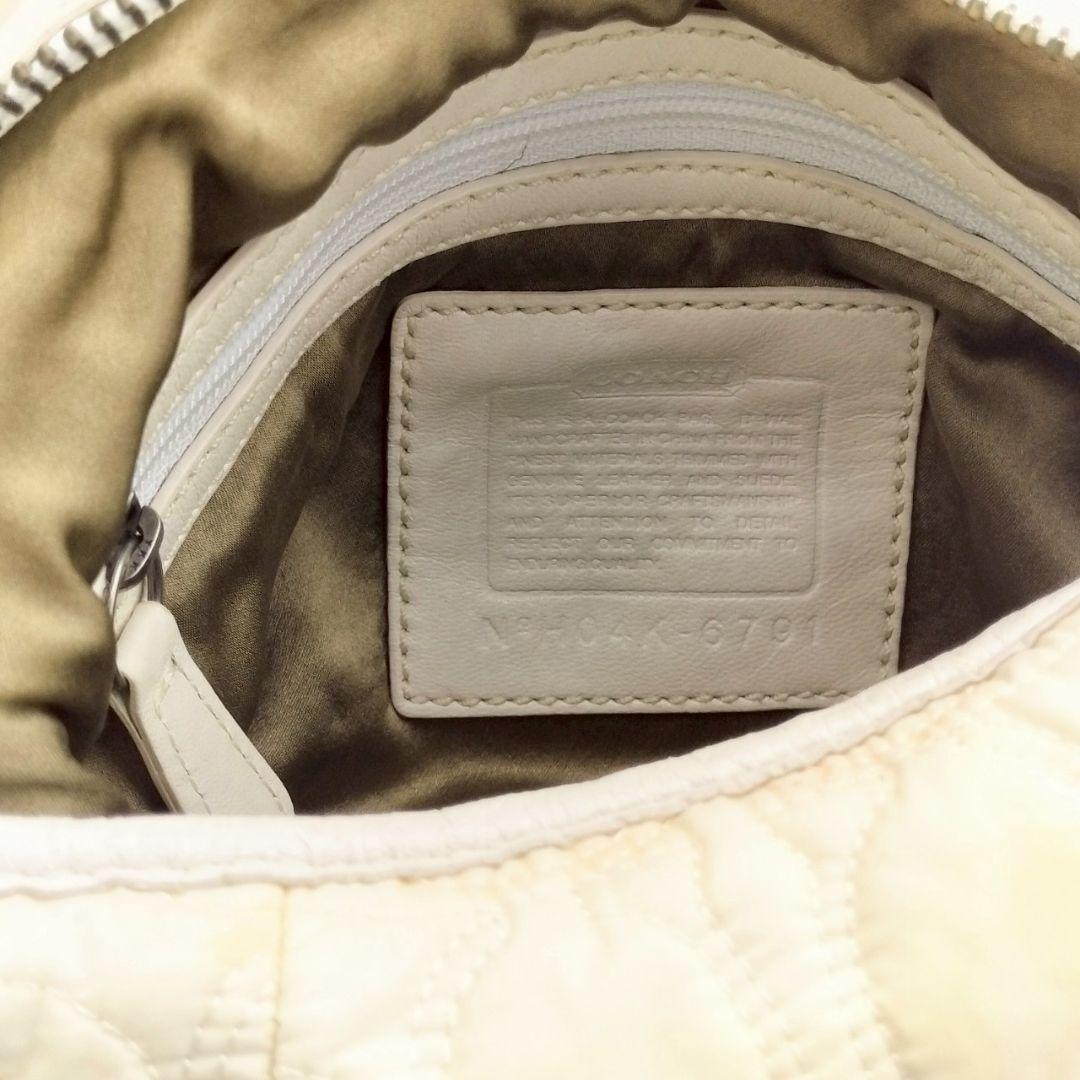 Y2K COACH　 コーチ　ワンショルダー　バッグ　白