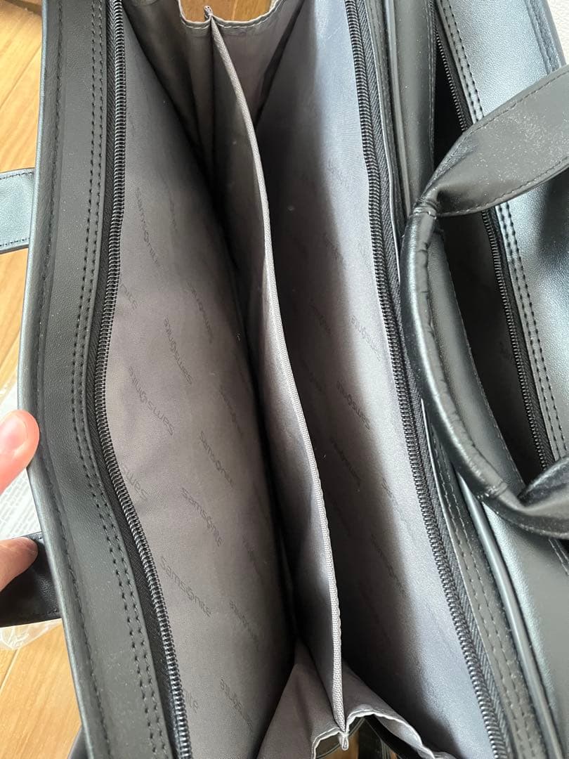 ブラック ビジネスバッグ A4サイズ対応