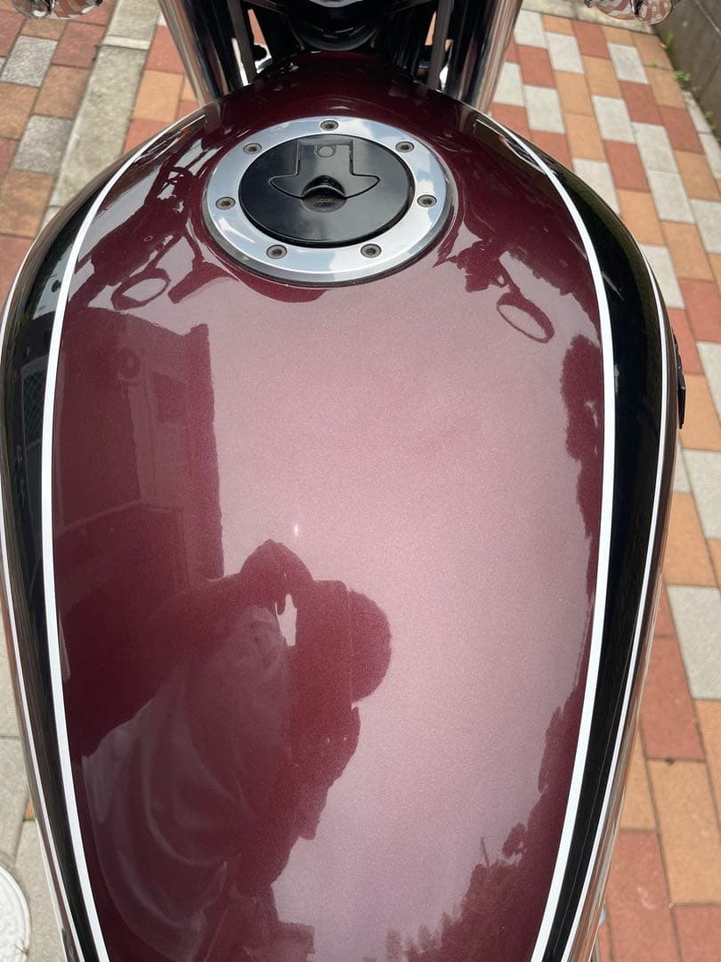 ゼファー750 KAWASAKI 玉虫マルーンカラー 外装 - メルカリ