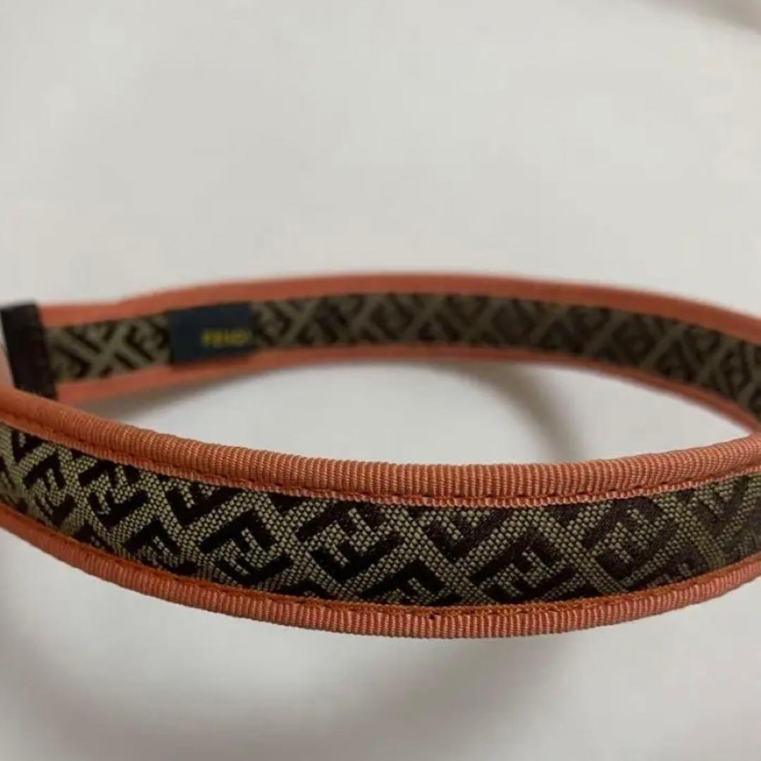 FENDI カチューシャFFズッカ柄