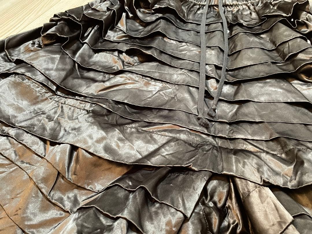 コムコム ギャルソン ティアード サルエルパンツ S 美品