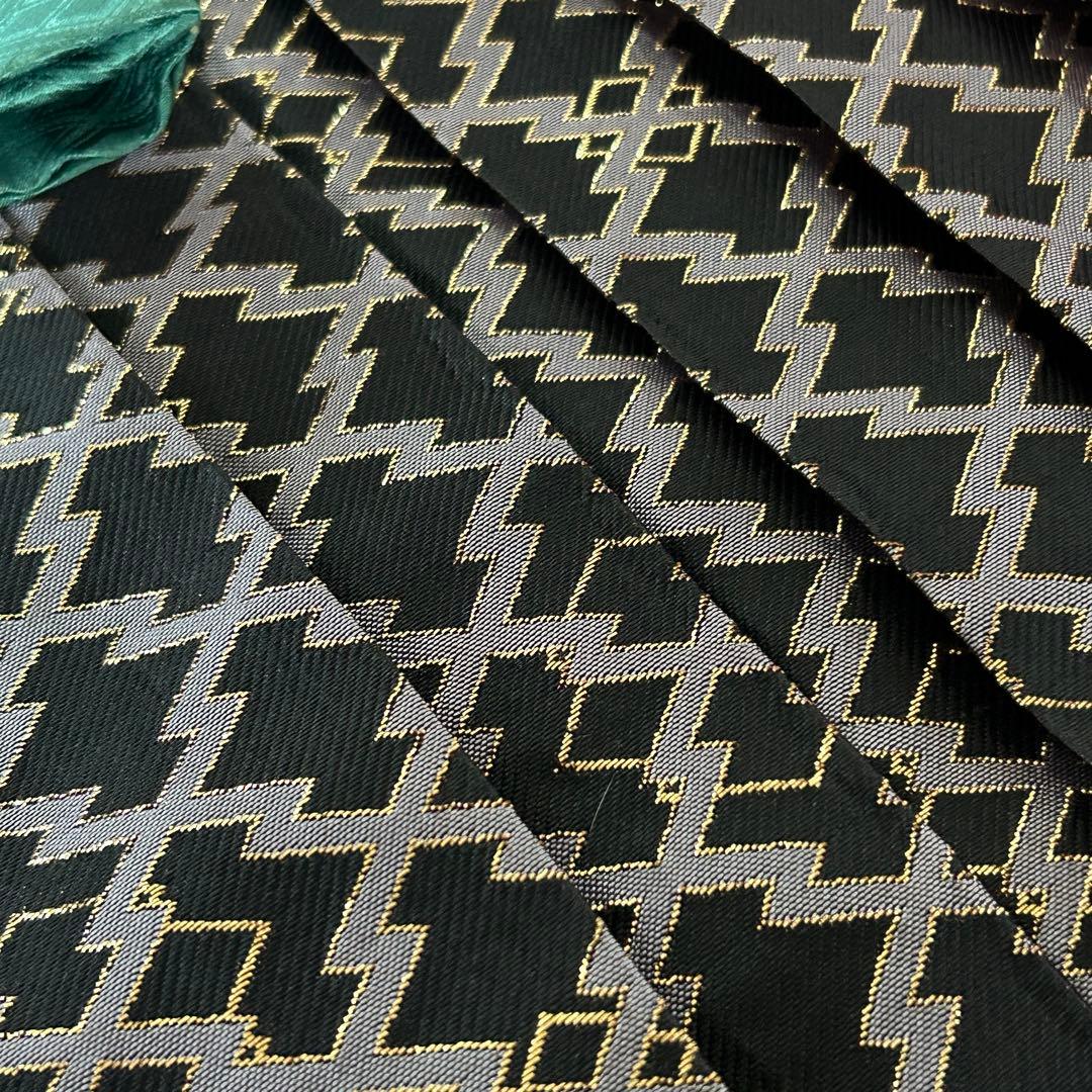 腰紐不要！5歳用羽織袴セット　緑　乙葉　日本製