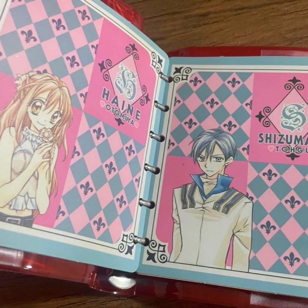 種村有菜 紳士同盟クロス ノート シール帳 ケース りぼん 帝国学園生徒手帳