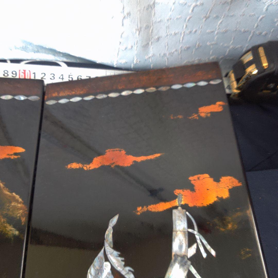 骨董4手彫り漆器 伝統的農村風景 4枚セット - メルカリ