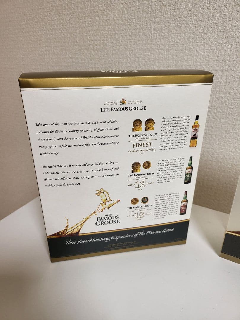箱付き 】ザ フェイマスグラウス18年＋12年セット - メルカリ