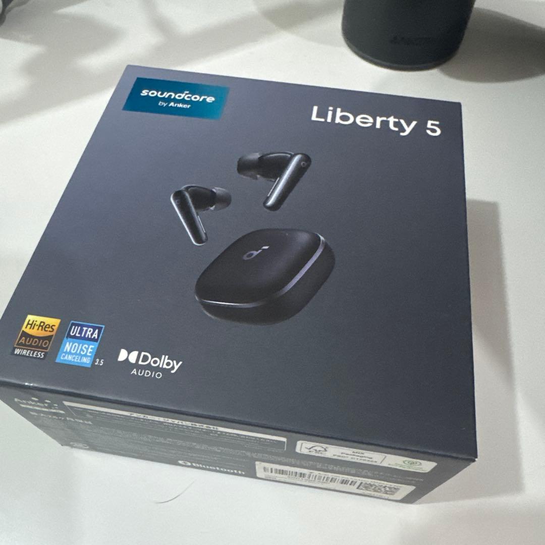美品】Anker Soundcore Liberty 5【ワイヤレスイヤホン】 - メルカリ