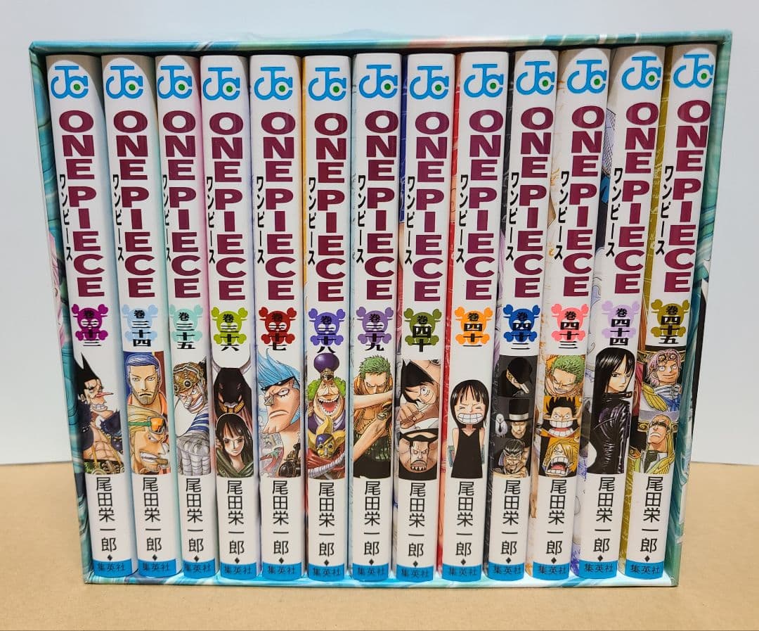 少年漫画 ONE PIECE EP1 EP2 EP3 EP4 EP5 EP6 BOX