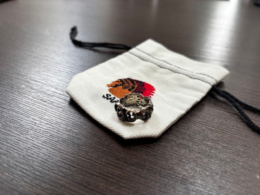 サード　SAAD リング　9号　巾着ポーチ付き　4点セット