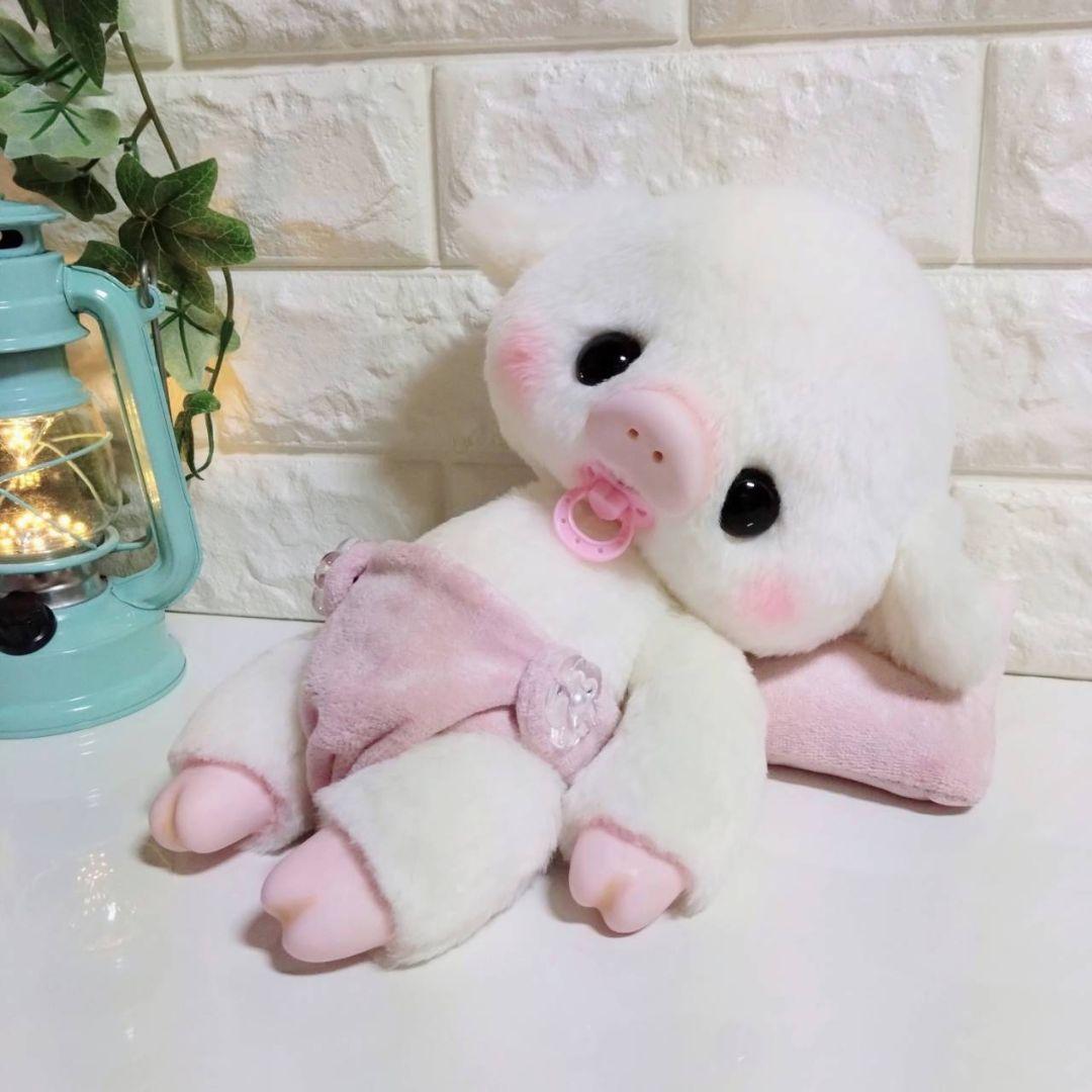 ぬいぐるみ✽アートドール✽手足可動ぴっぴちゃん✽超特大サイズ