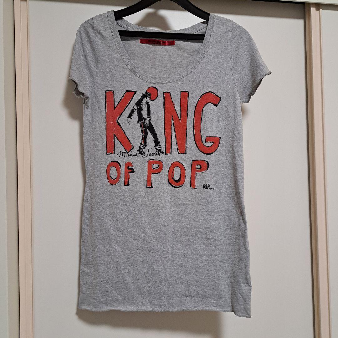 マイケルジャクソン KING OF POP Tシャツ Mサイ ライブTシャツ