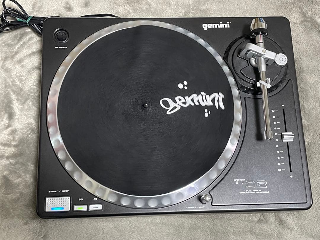 2台分】Gemini「TT02」ダイレクトドライブ・ターンテーブル フル