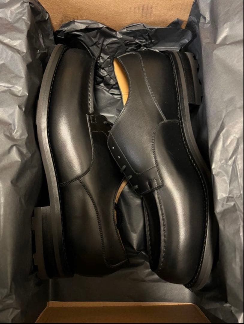 J.M. WESTON ブラックレザー ドレスシューズ