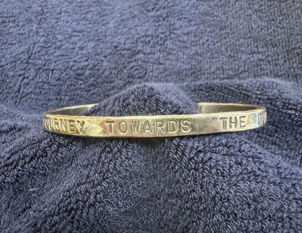 HRM 廃盤品　ハリウッドランチマーケット　シルバー　バングル　925 blue