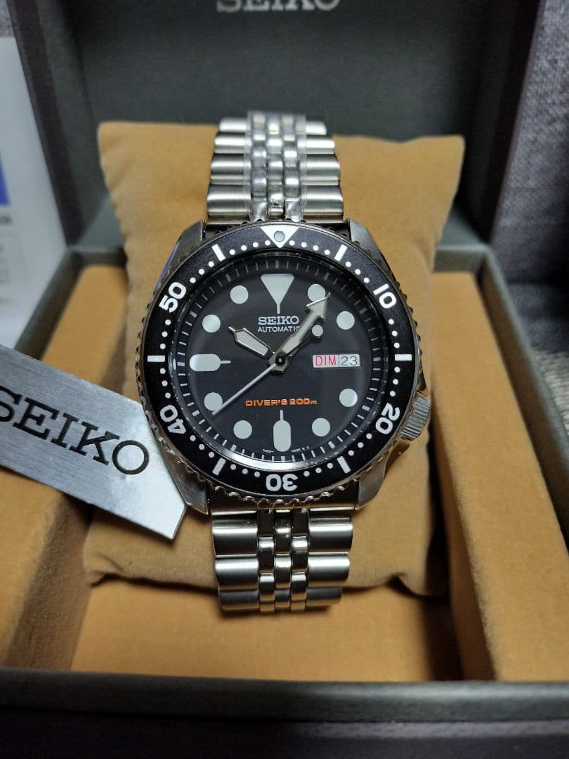 【新品】セイコー ブラックボーイ SKX007K2 7S26- 0020
