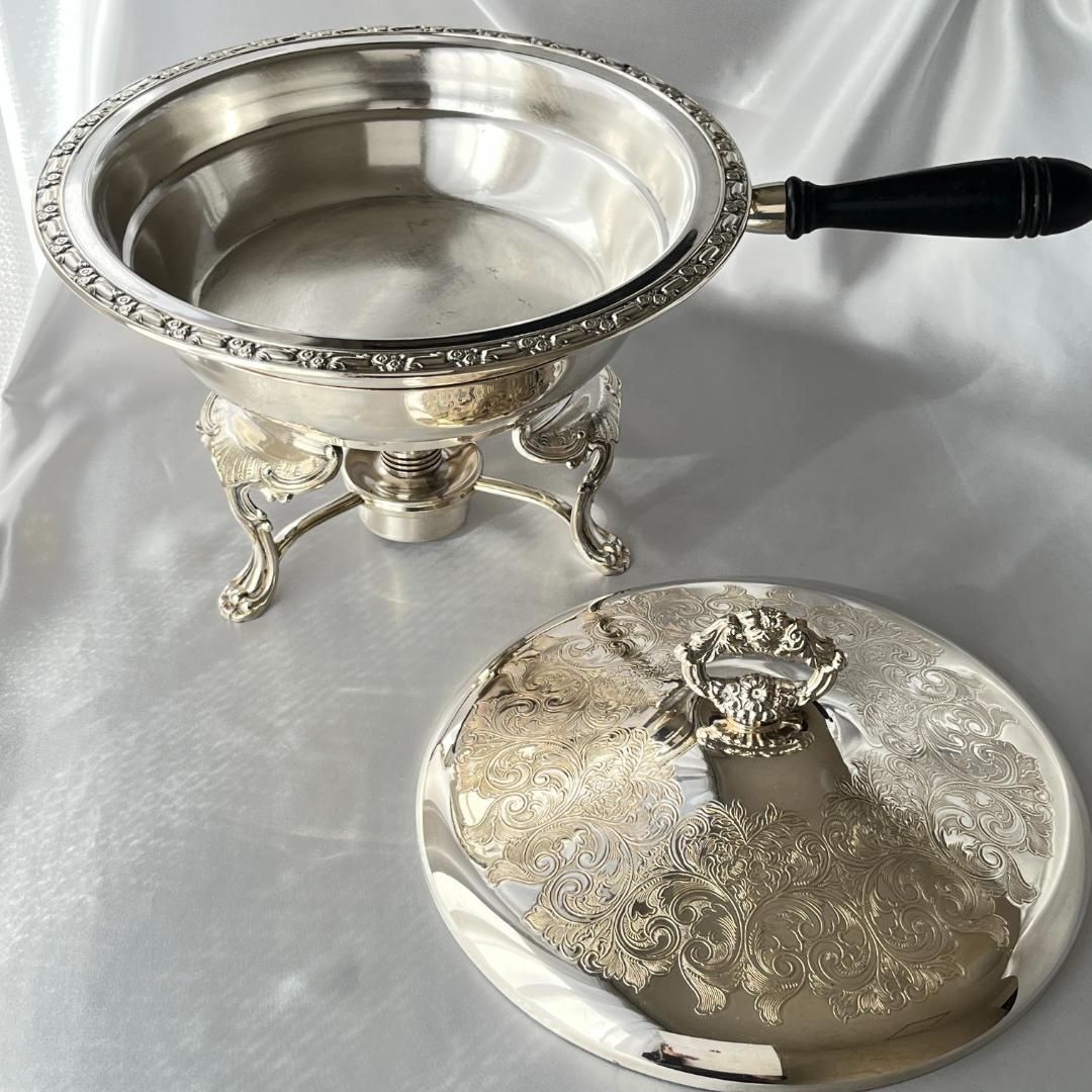 【ONEIDA】 ビュッフェサーバー【シルバープレート】スタンド/バナー