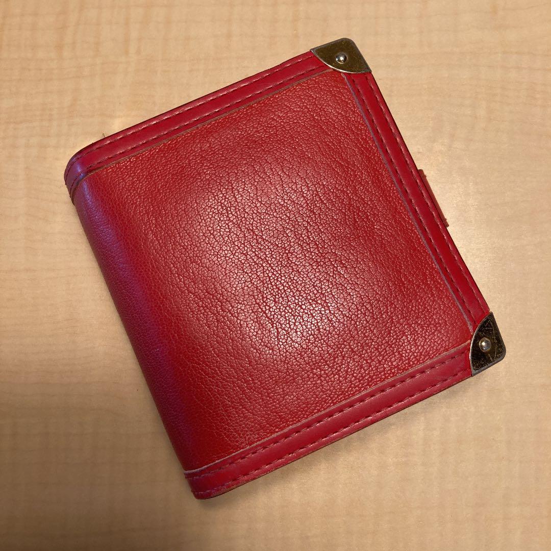 LOUIS VUITTON ルイヴィトン スハリ コンパクトジップ 赤