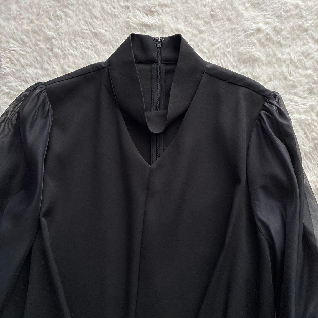 新品✨ルイルエブティック 大きいサイズ 3L シアースリーブ パンツドレス