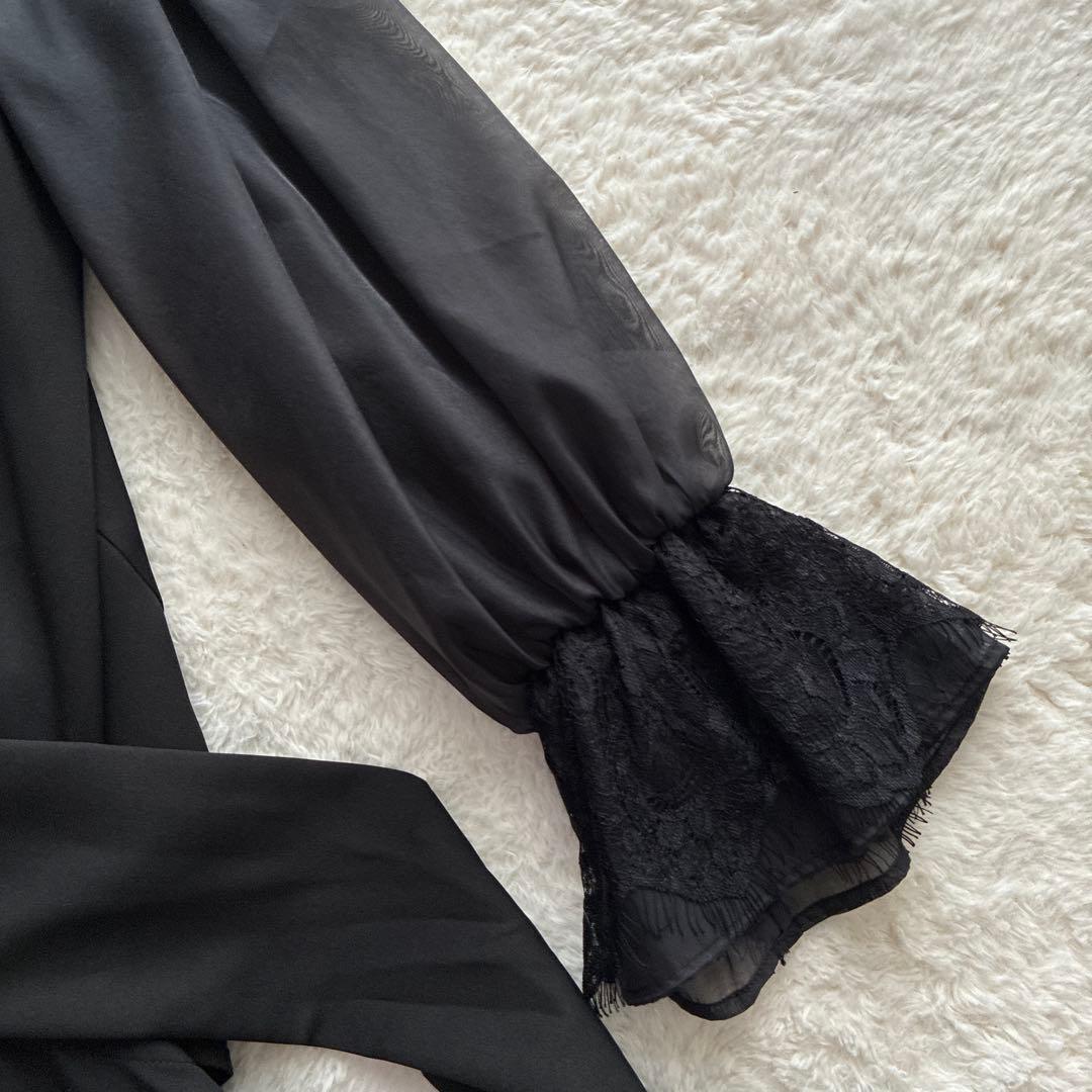 新品✨ルイルエブティック 大きいサイズ 3L シアースリーブ パンツドレス