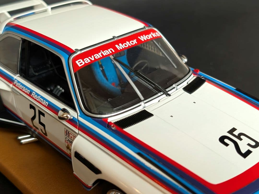 ミニチャンプス 1/18 BMW CSL 3.5 IMSA・Winner '75