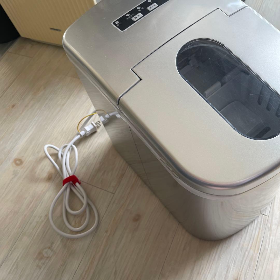 【美品】自動 高速製氷器　SunRuck SR-HIM01-SV