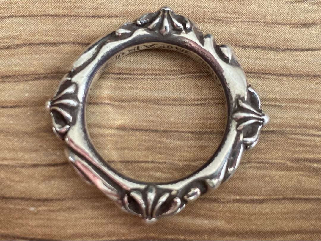 クロムハーツ SBTバンド リング 販売証明書(個人情報切り取り)あり