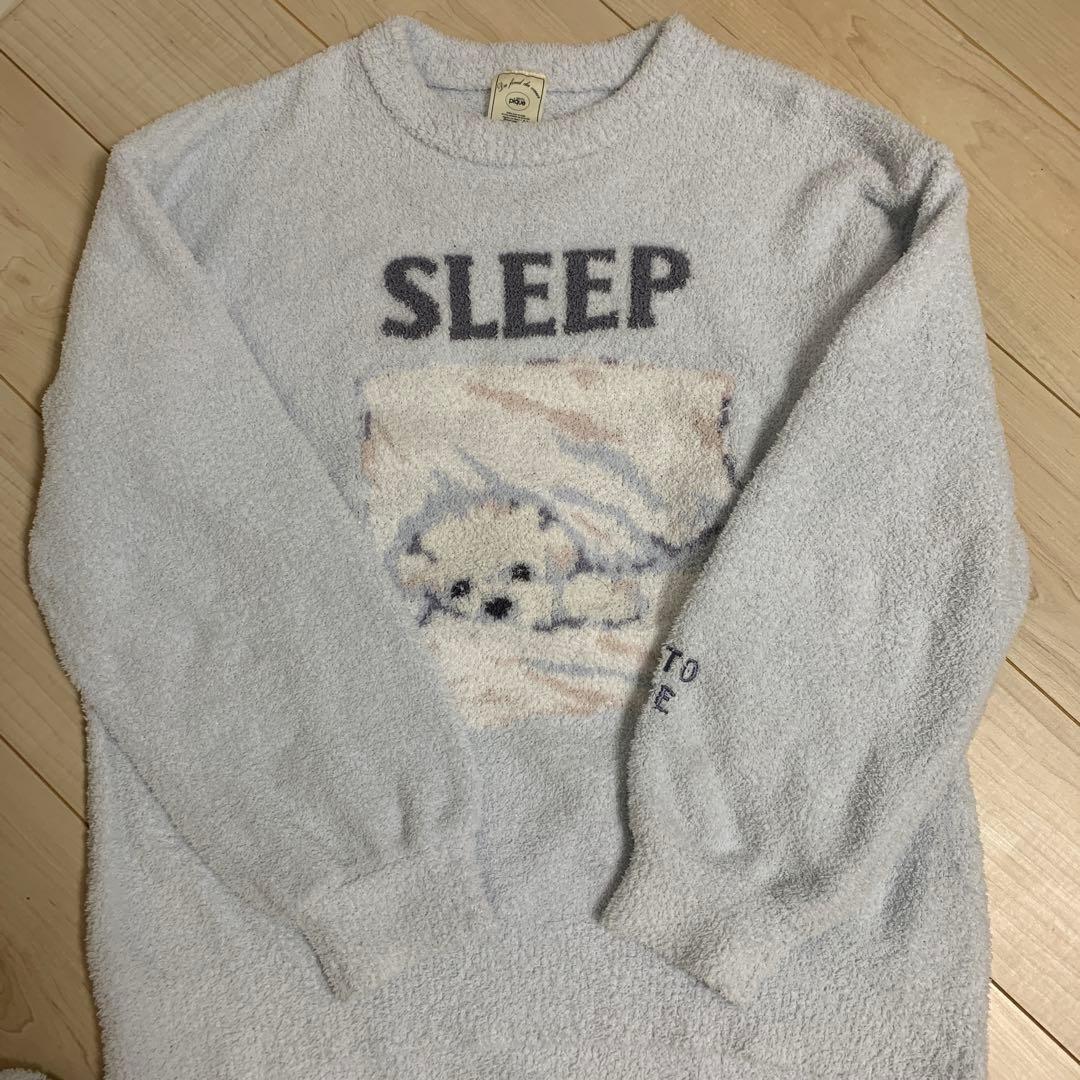 ジェラートピケ スリープドッグジャガードプルオーバー&ショートパンツ