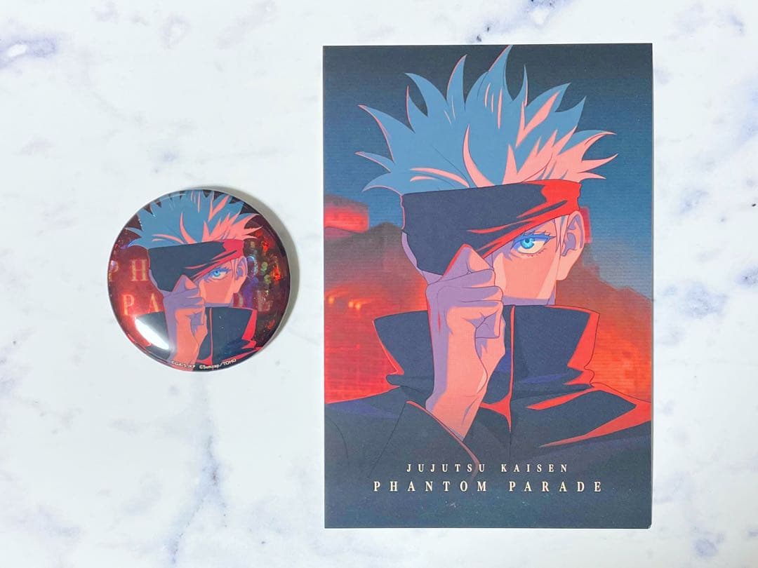 即購入OK】呪術廻戦 ファンパレ 幻影夜行本舗 缶バッジ 五条悟