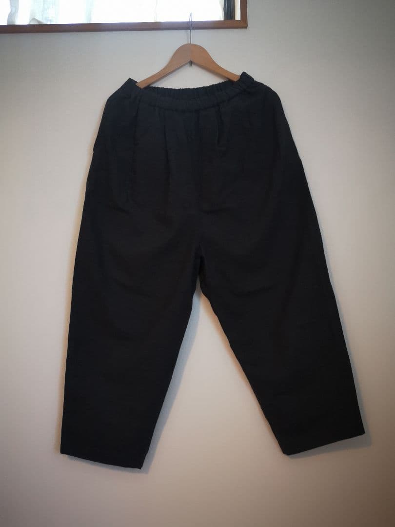 かぐれ　コットンリネンラミーサルエルパンツ