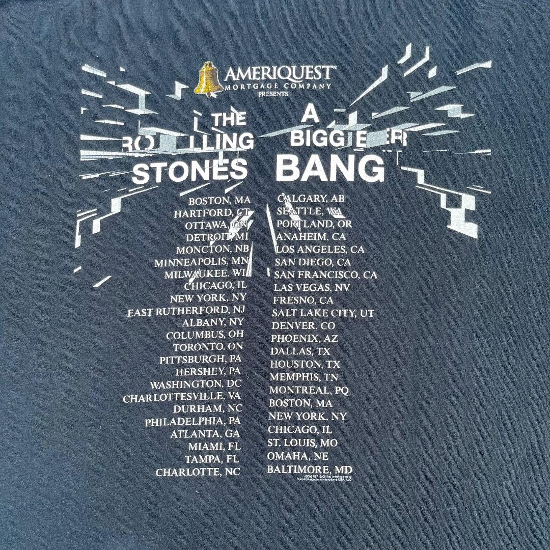 ローリングストーンズ 05年ツアー Tシャツ バンドTシャツ ローリング