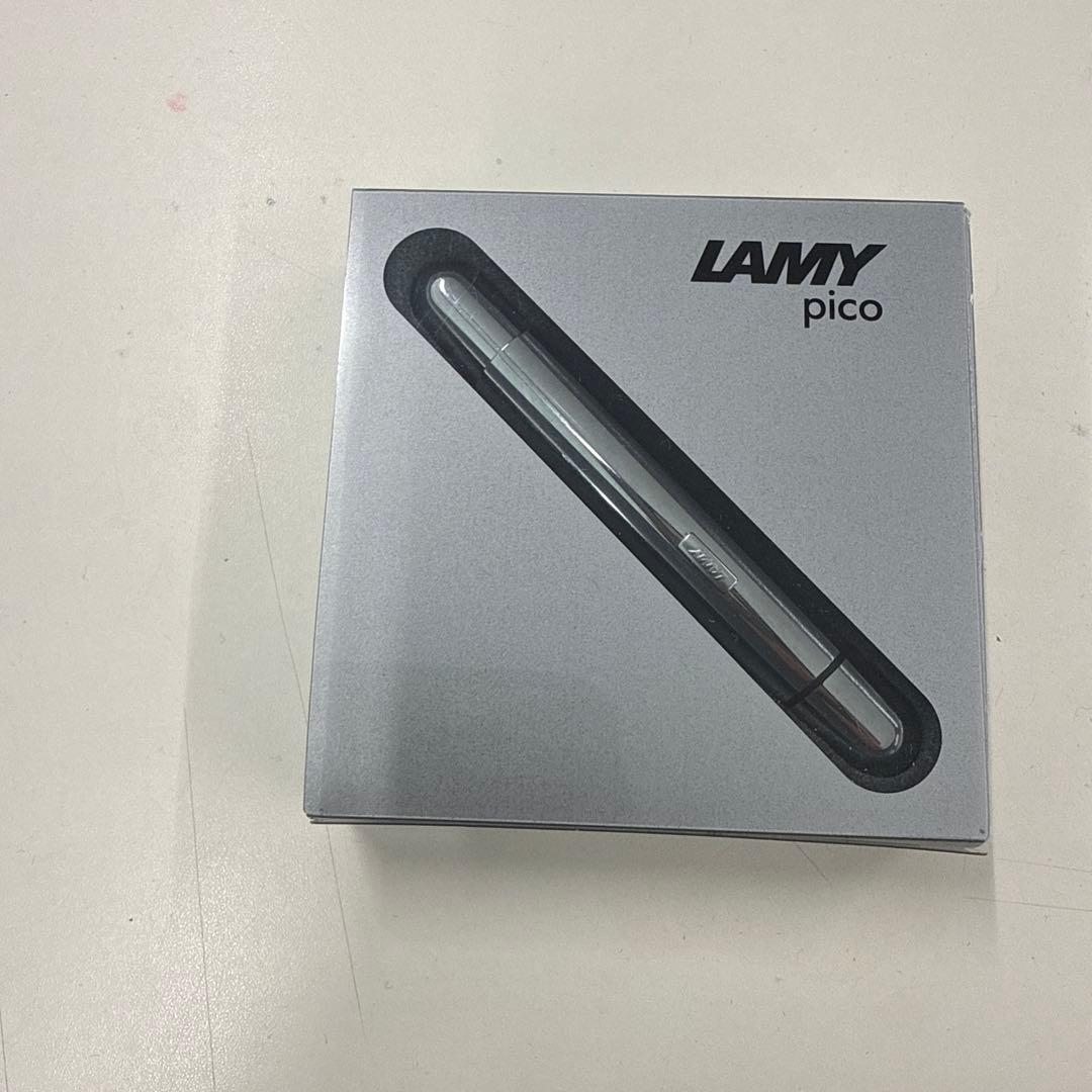 名作美品】LAMY pico シルバー 伸縮式ポケットペン 箱付 M22対応
