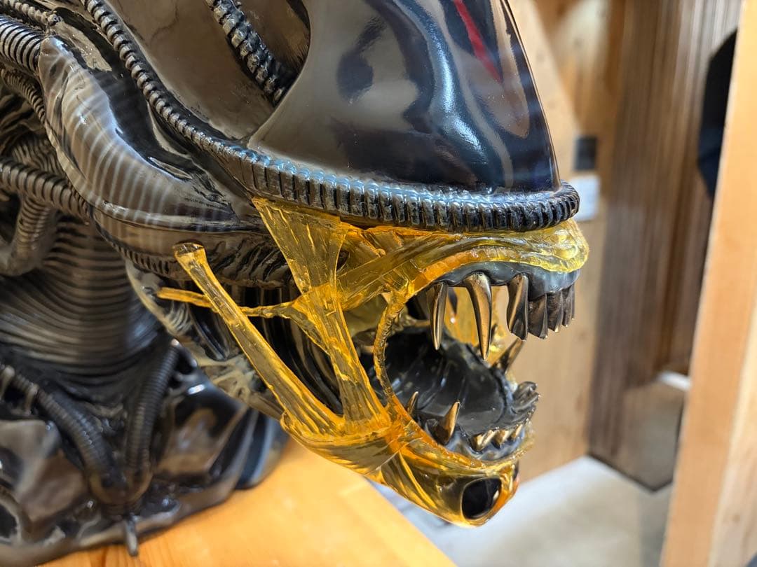 【メーカー不明】エイリアンフィギュア ライフサイズ 1/1 バスト等身大