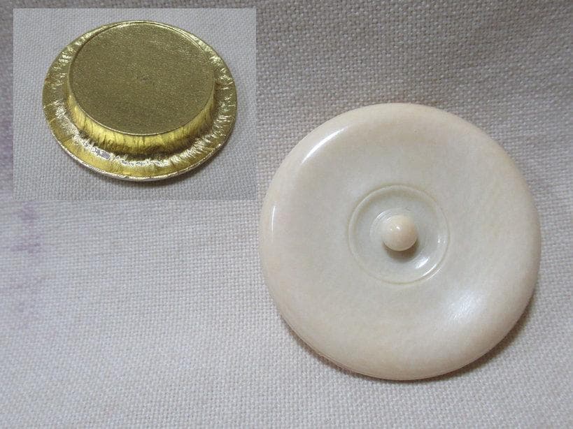 茶道具　茶入　中興名物大津　美濃光寿造　共箱