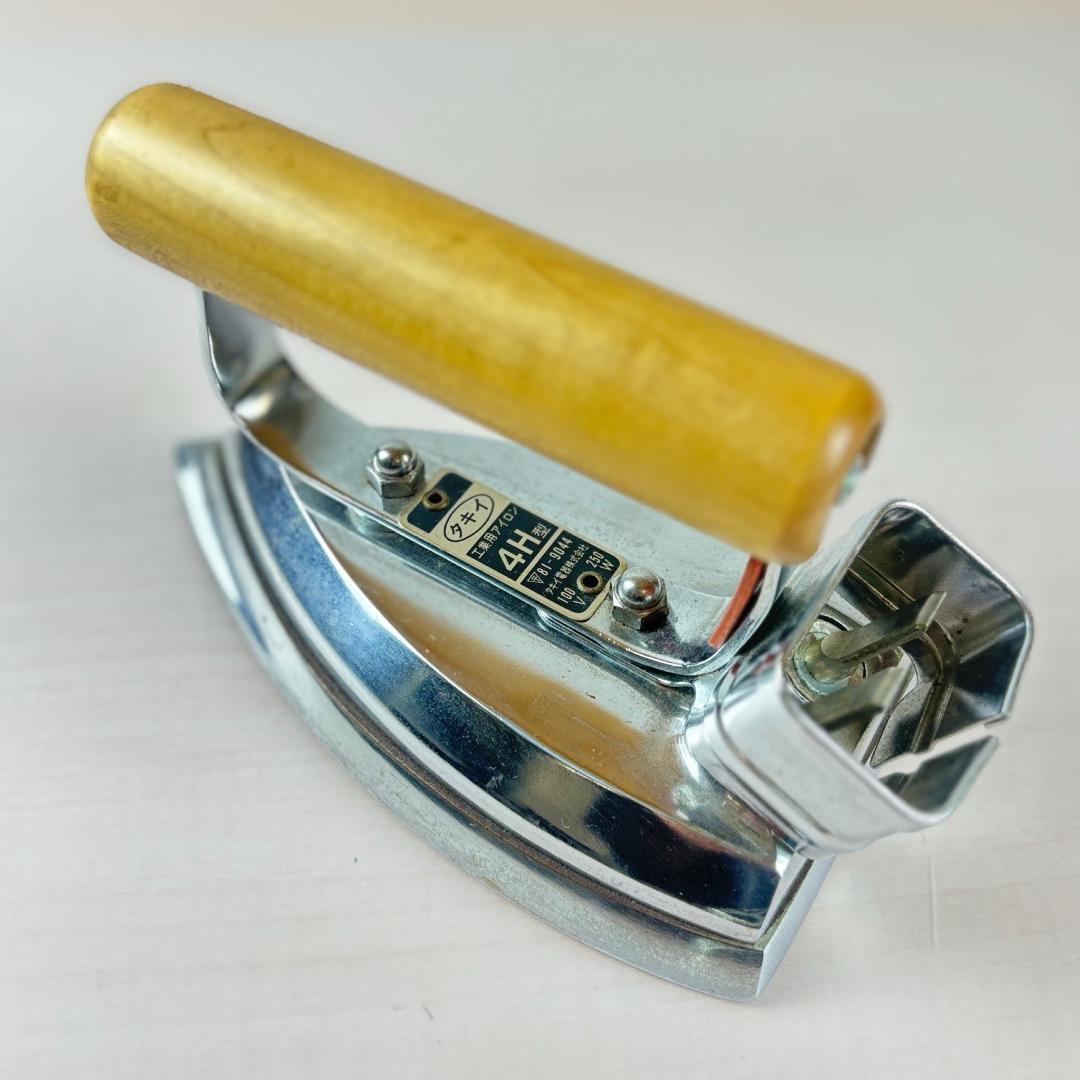 美品】タキイ式 工業用電気アイロン 4H型