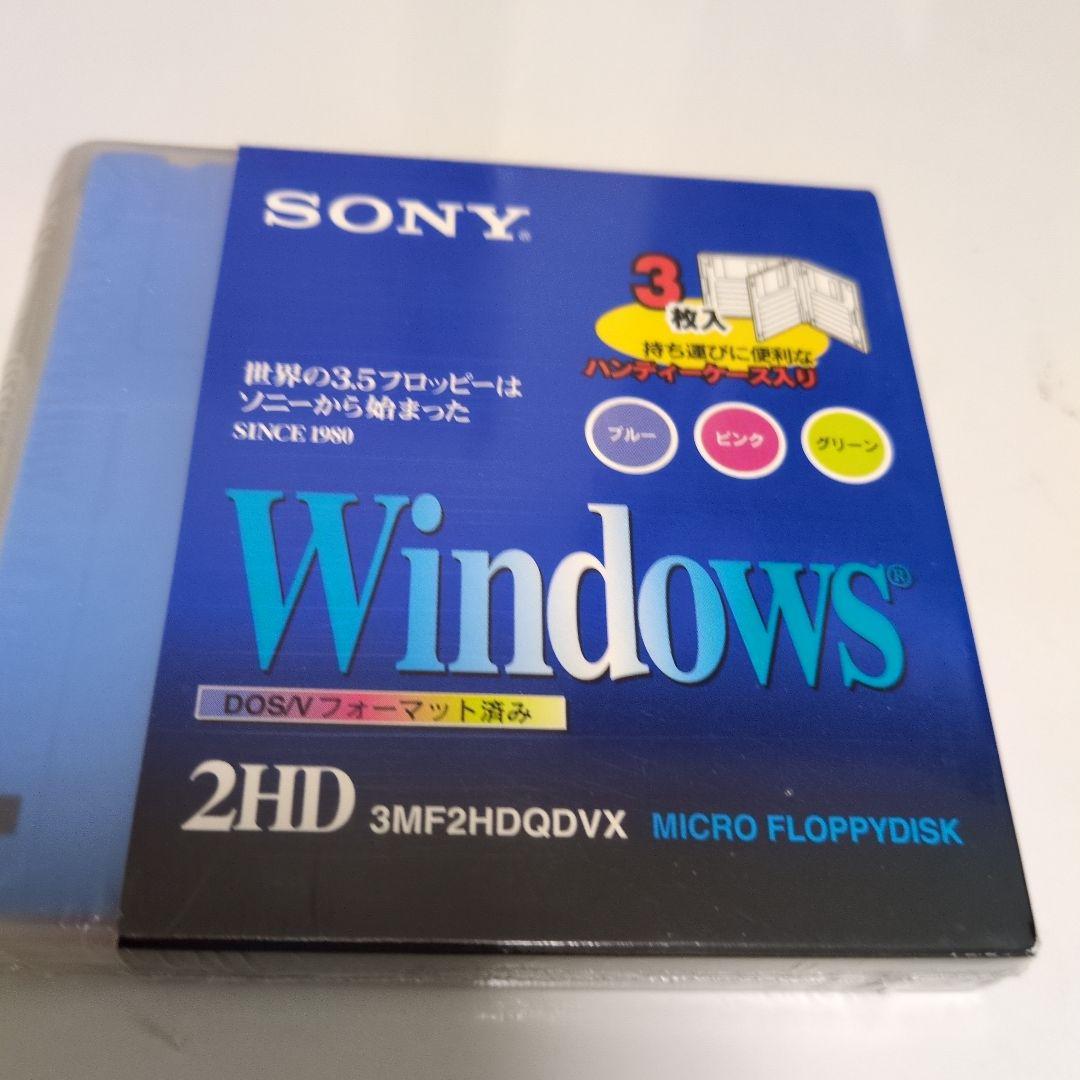 未開封☆SONY ☆3MF2HDQDVX ☆フロッピーディスク 3枚×3セット