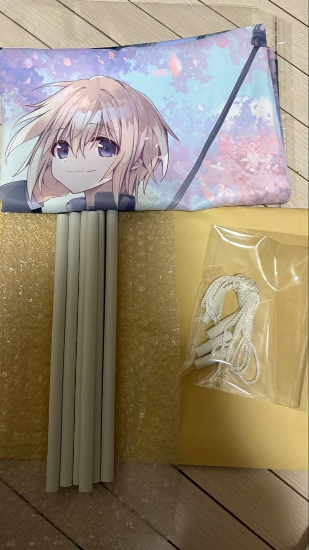 B2Wスエードタペストリー サクラノ詩 10th とらのあな特典 開封済み