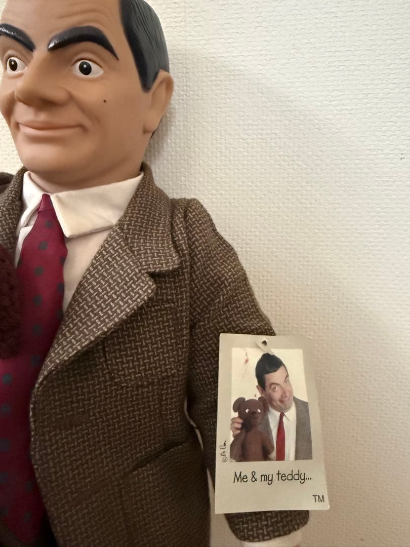ミスター・ビーン フィギュア テディベア付き