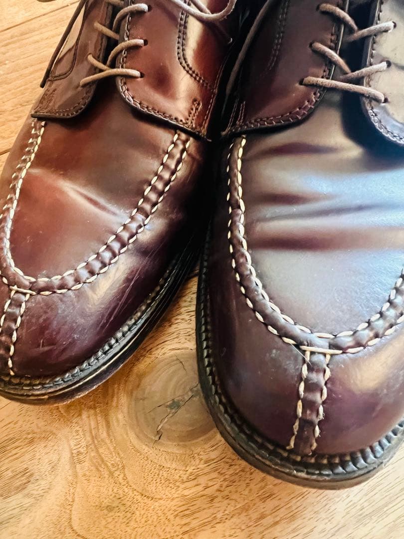 美品 Aldenオールデン コードバン Limited US11 赤茶2450