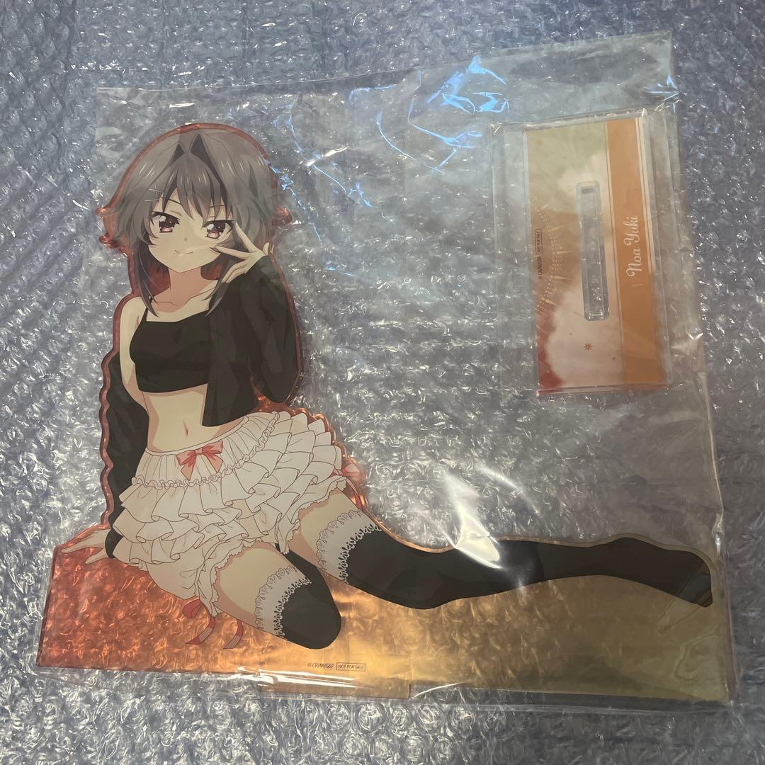 9-nine- 抽選会 当選品 A賞 特大 アクリル フィギュア 結城希亜