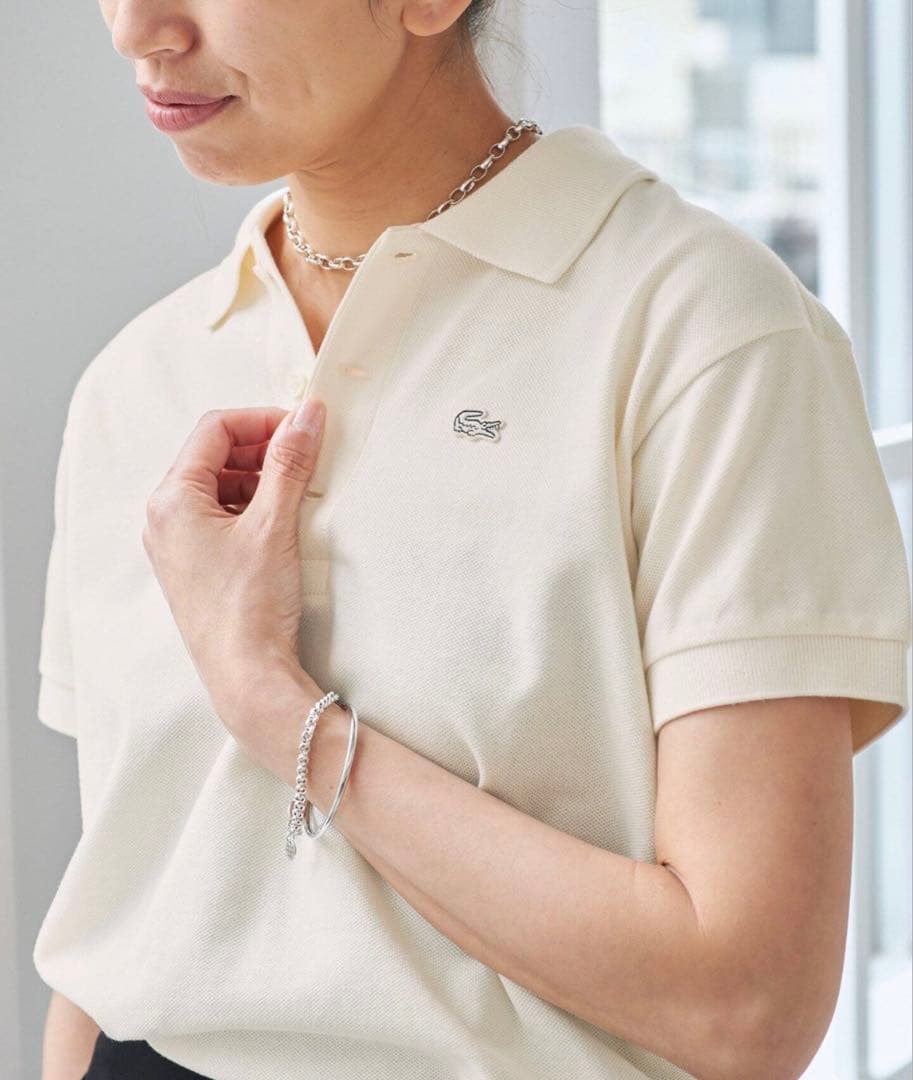 【IENA】LACOSTE/ラコステ 別注 POLO SHIRTS ポロシャツ