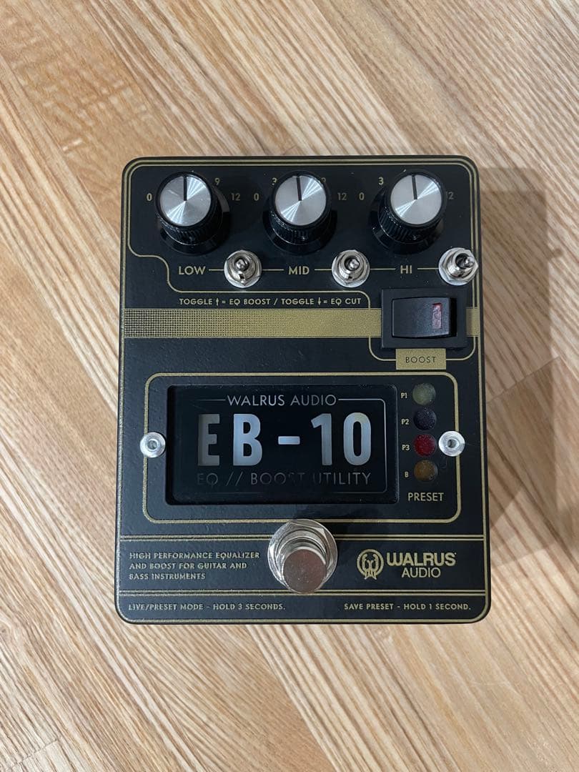 Walrus Audio EB-10 Preamp EQ WAL-EB10#B - ギター新 モデル