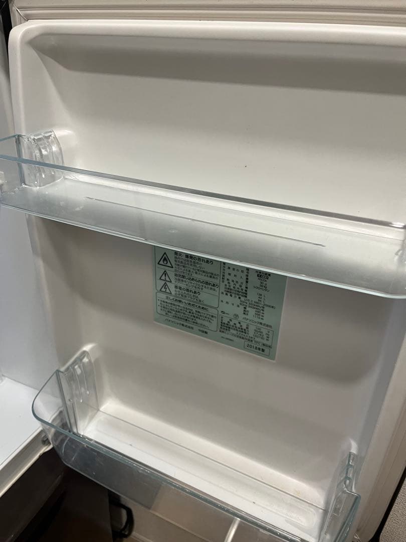 Panasonic 冷蔵庫 ブラウン