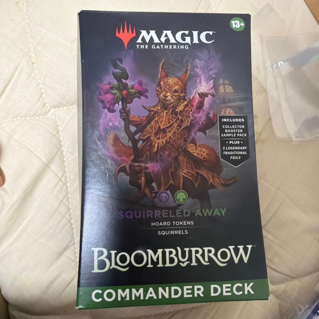 MTG/BLB/ブルームバロウ/統率者デッキ/リスの悪ふざけ/英語版/新品未開封 ブルームバロウ統率者デッキ 4種セット【英語版】 Amazon.co.jp