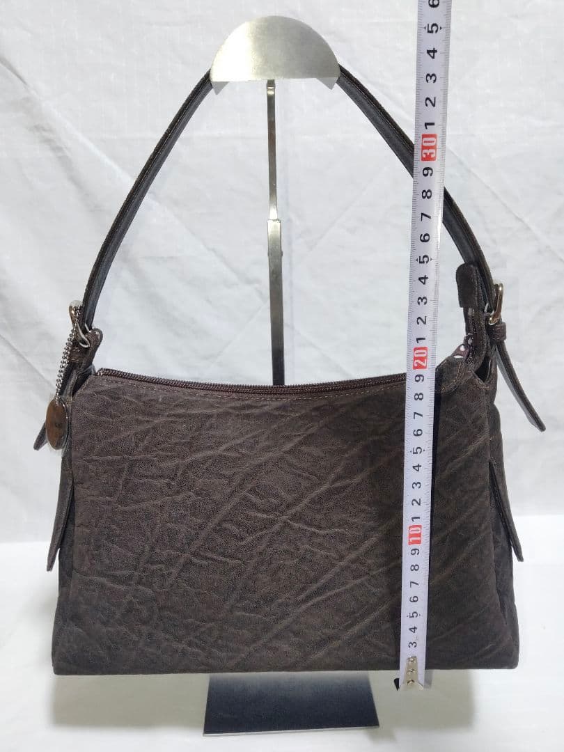 未使用 JRA認定品 象革 エレファント レザー ワンショルダー フォーマル